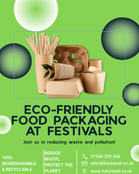 Sustainable Takeaway Food & Drink Packaging for Festivals and Events