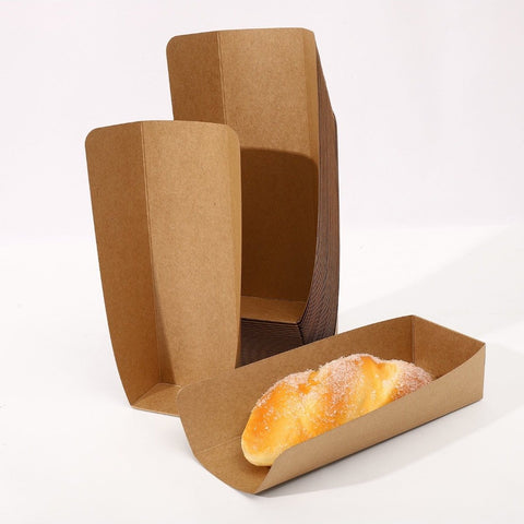 Kraft Paper Hot Dog Trays
