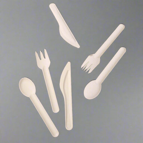 Compostable Bagasse Forks
