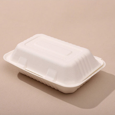 Compostable Bagasse Box (Burger/chips Box)